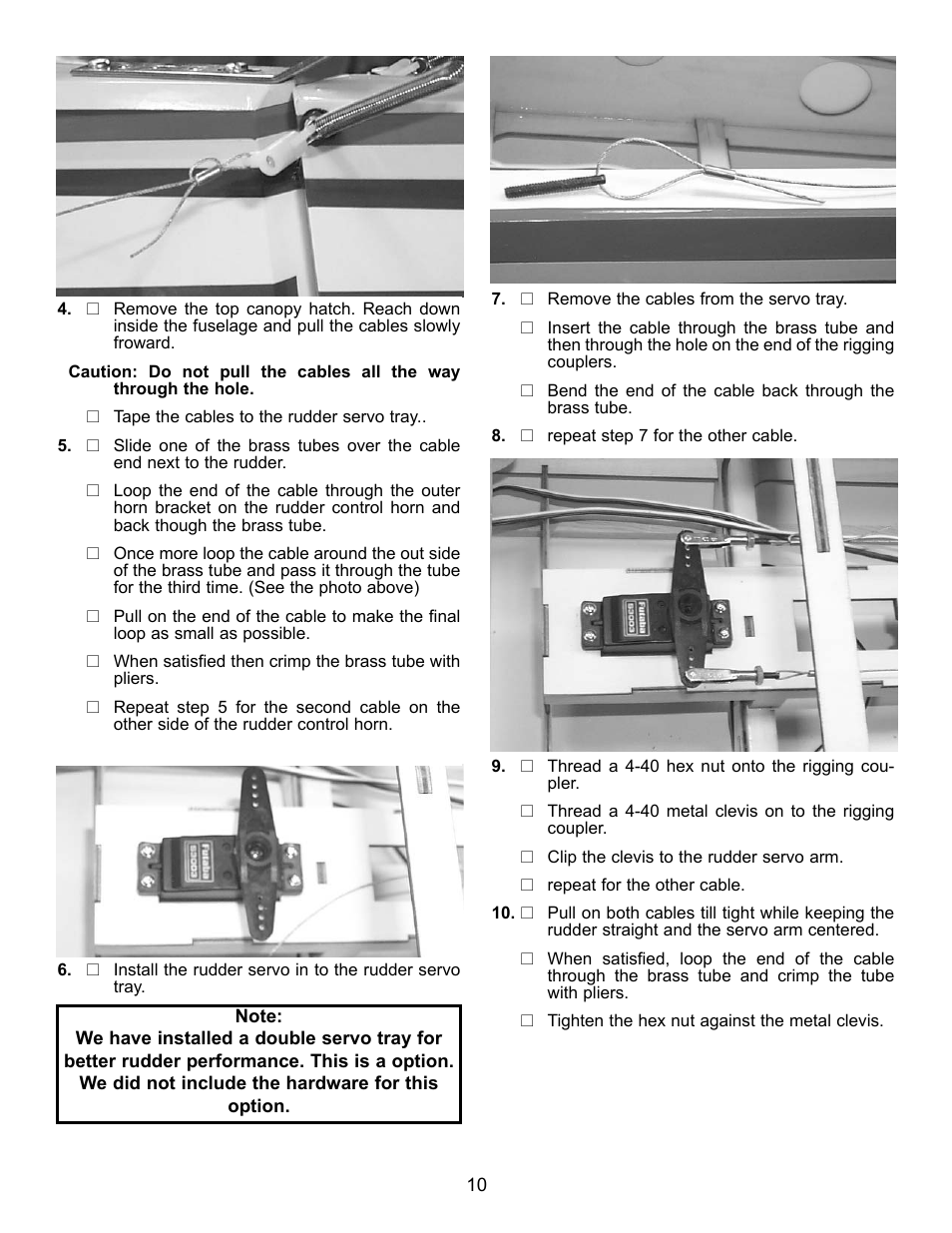 Carl Goldberg GBGA1041 User Manual | Page 10 / 20