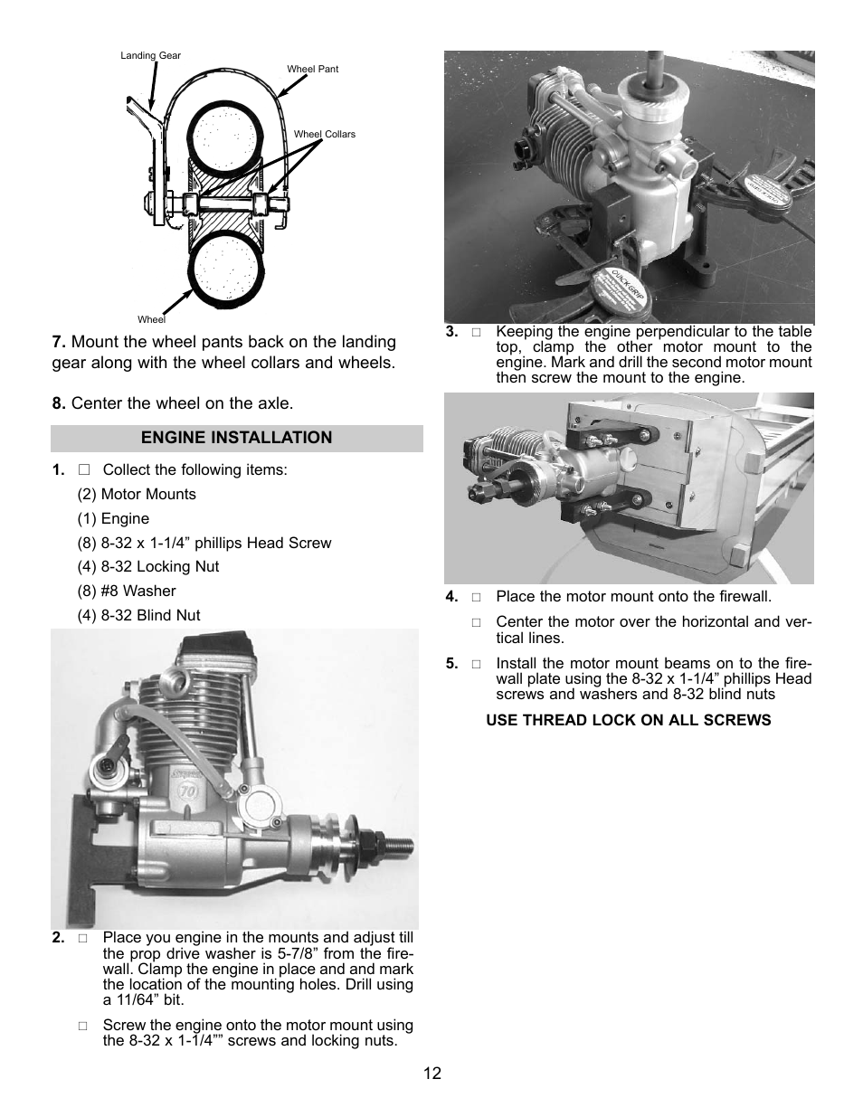 Carl Goldberg GBGA1041 User Manual | Page 12 / 20