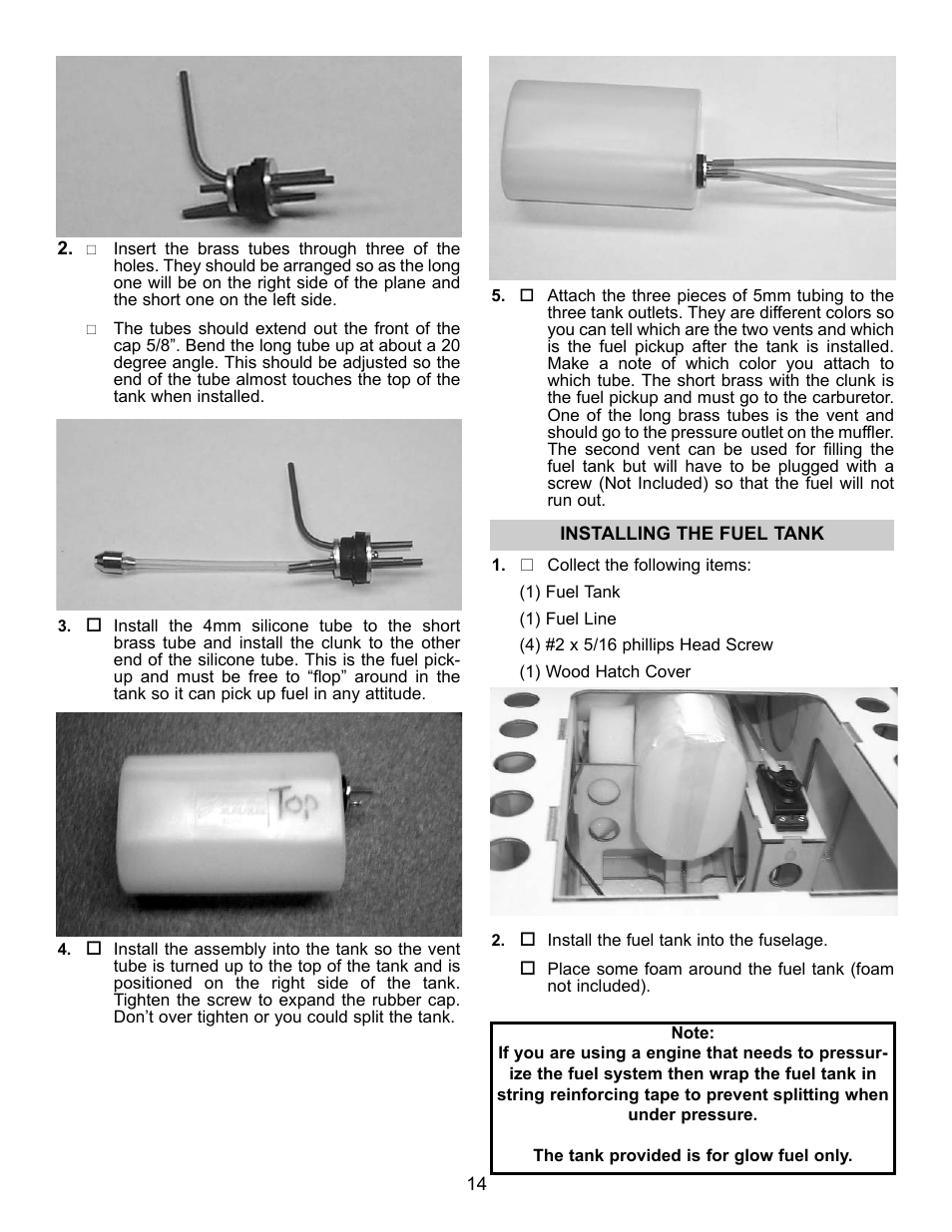 Carl Goldberg GBGA1041 User Manual | Page 14 / 20