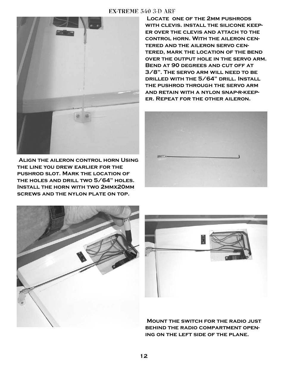 Carl Goldberg GBGA1078 User Manual | Page 12 / 23