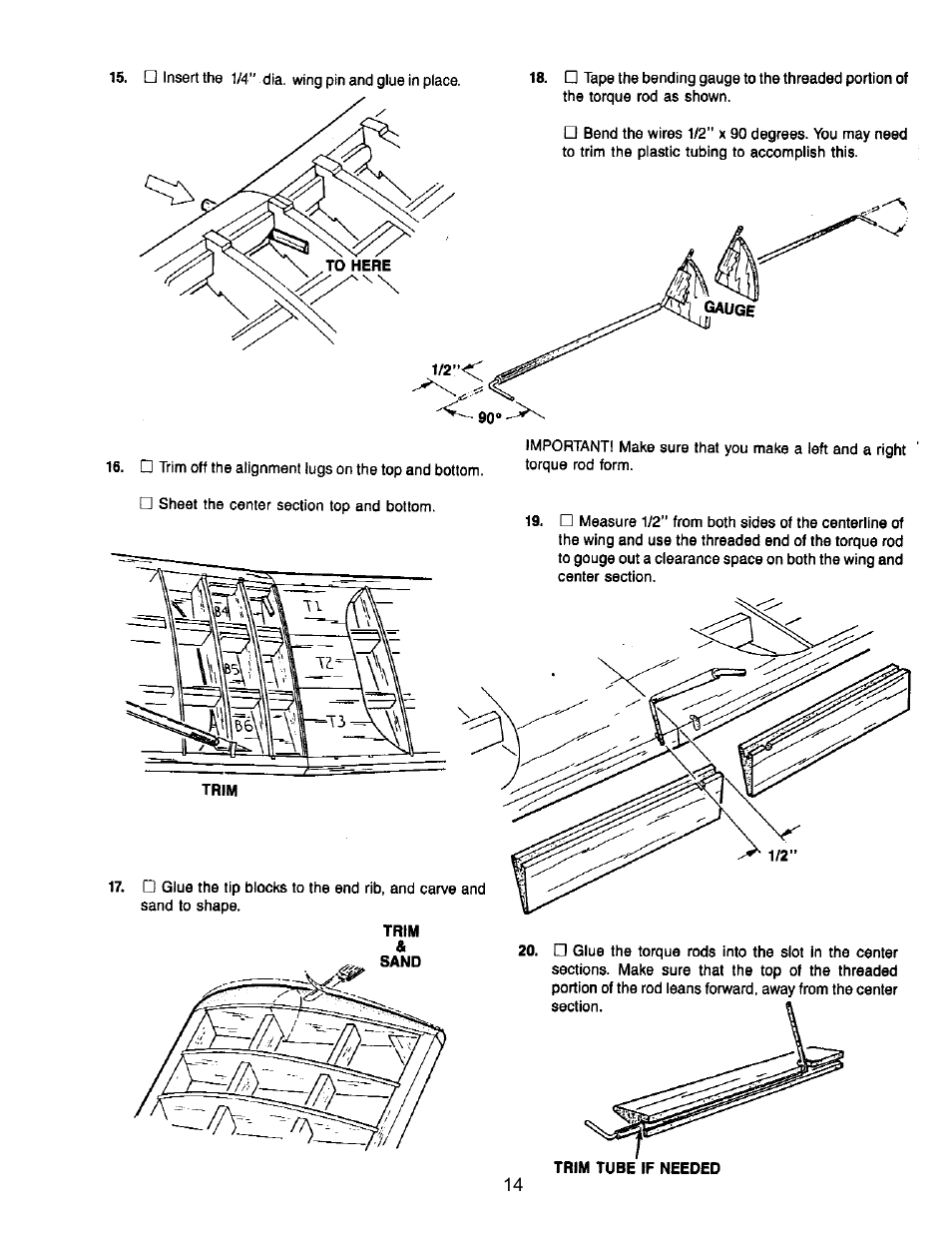 Carl Goldberg GBGA0050 User Manual | Page 14 / 26