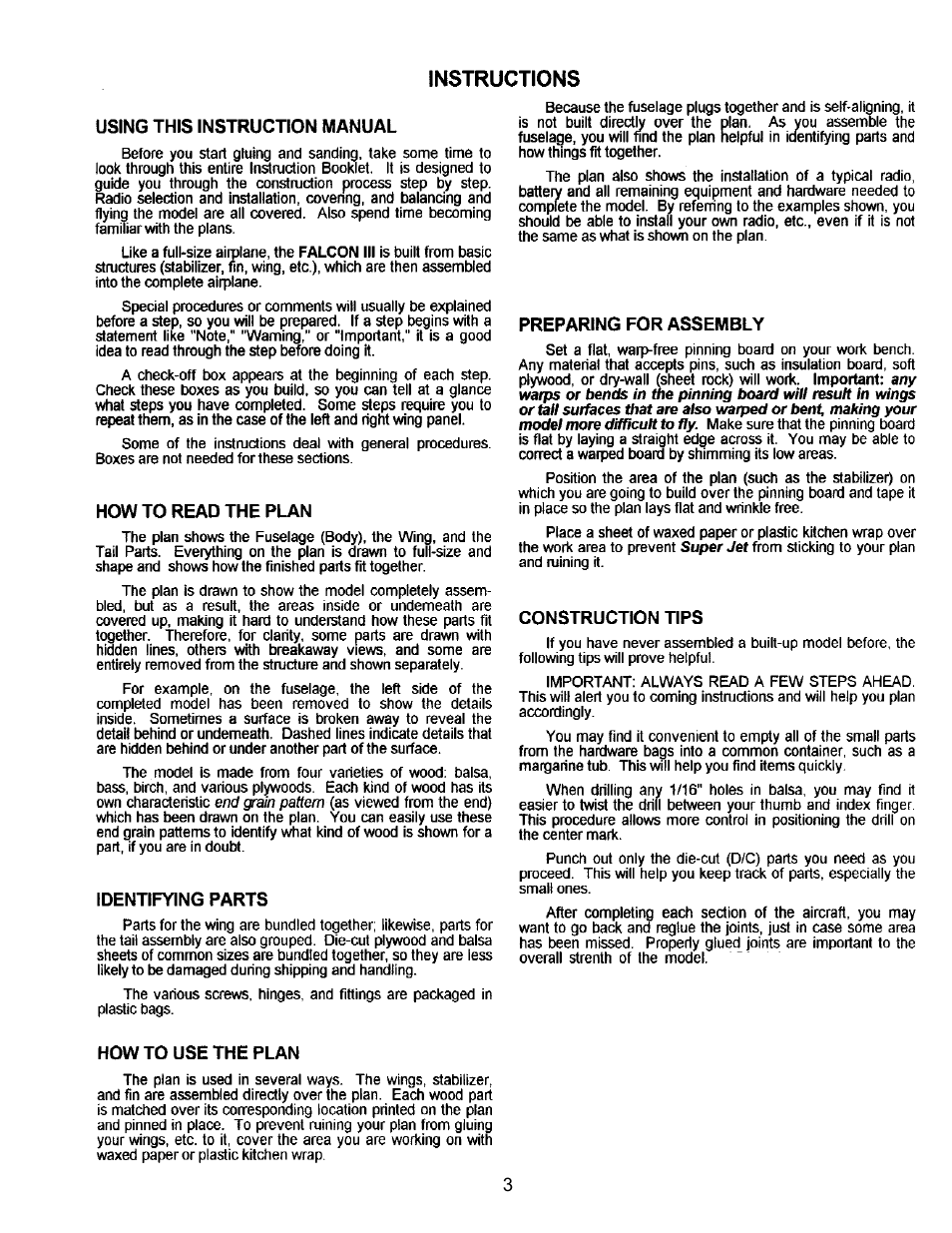 Carl Goldberg GBGA0050 User Manual | Page 3 / 26