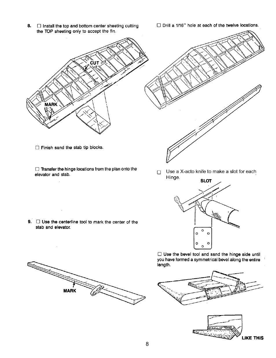 Carl Goldberg GBGA0050 User Manual | Page 8 / 26
