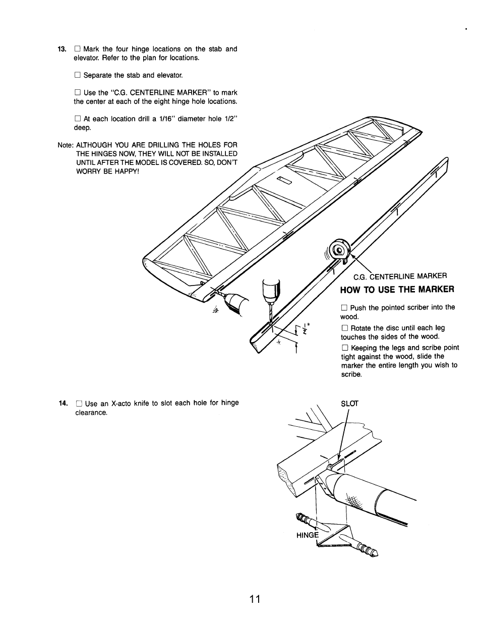 Carl Goldberg GBGA0057 User Manual | Page 11 / 60