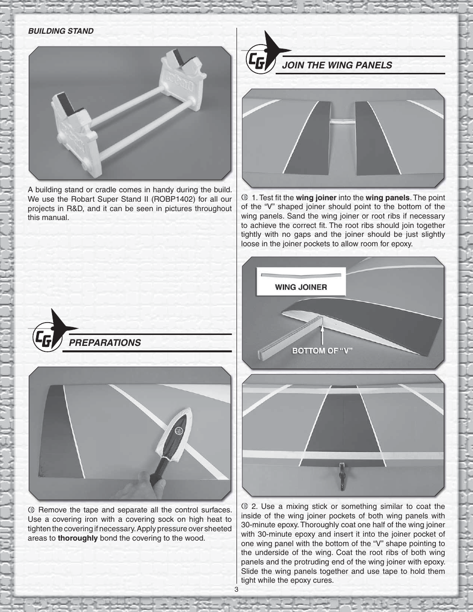 Carl Goldberg GPMA1960 Gentle Lady Glider ARF User Manual | Page 3 / 16