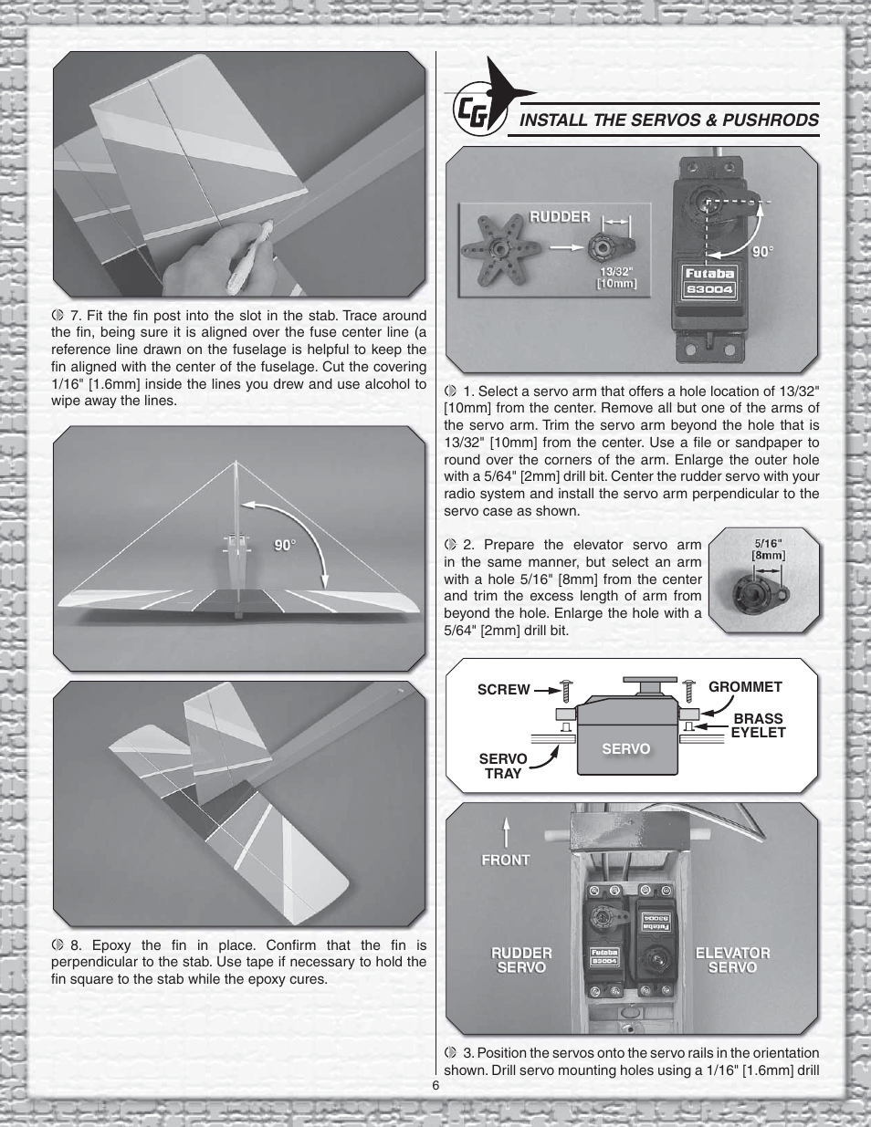 Carl Goldberg GPMA1960 Gentle Lady Glider ARF User Manual | Page 6 / 16