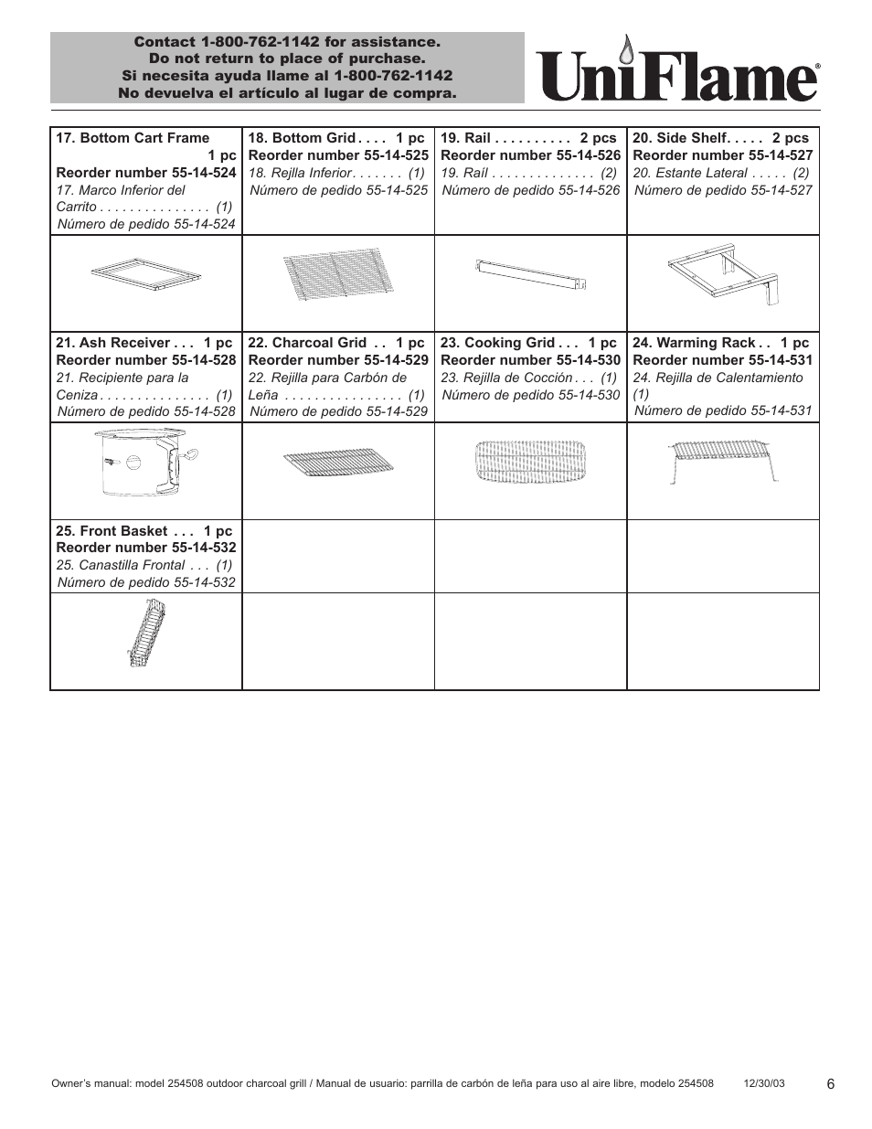 Blue Rhino 254508 User Manual | Page 7 / 28