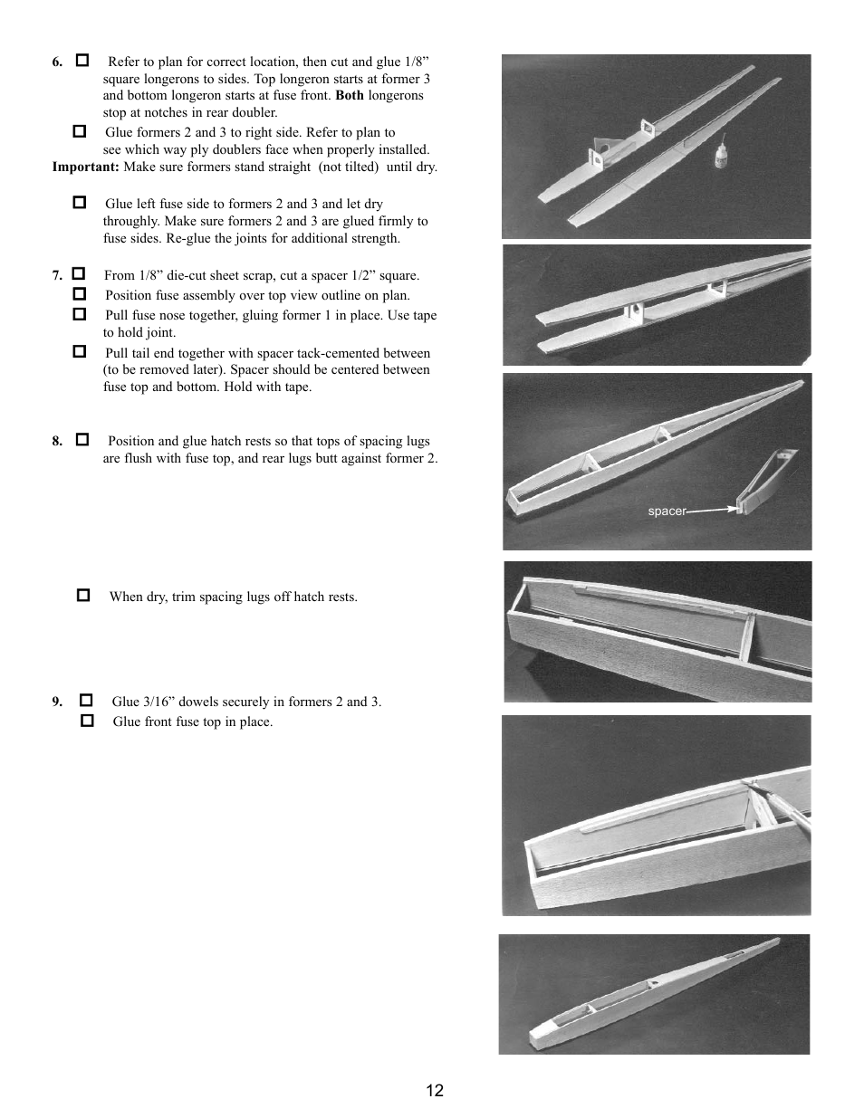 Carl Goldberg GPMA0960 Gentle Lady User Manual | Page 12 / 21