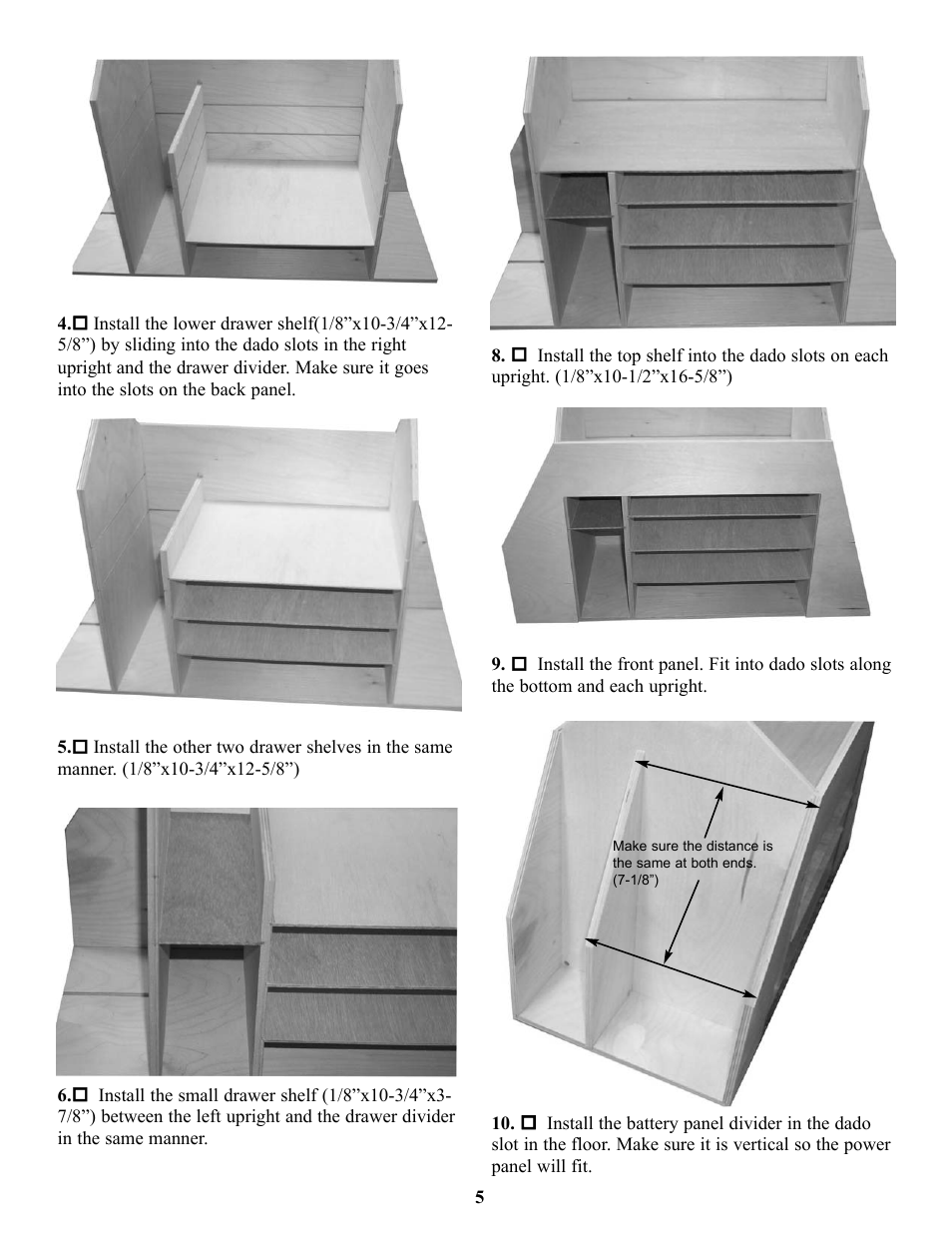 Carl Goldberg GBGP0105 User Manual | Page 5 / 10