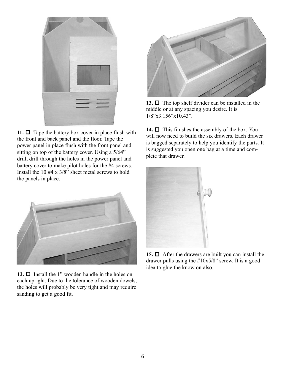 Carl Goldberg GBGP0105 User Manual | Page 6 / 10