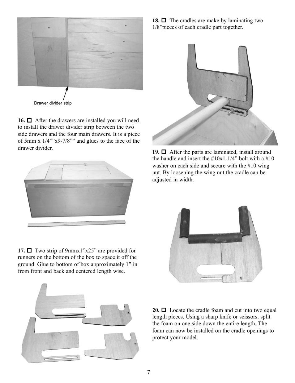 Carl Goldberg GBGP0105 User Manual | Page 7 / 10