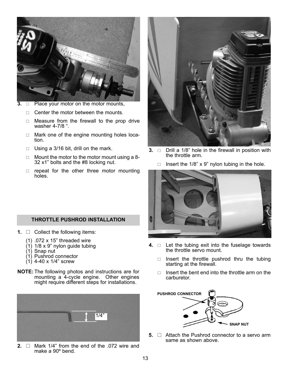 Carl Goldberg GBGA1064 User Manual | Page 13 / 24