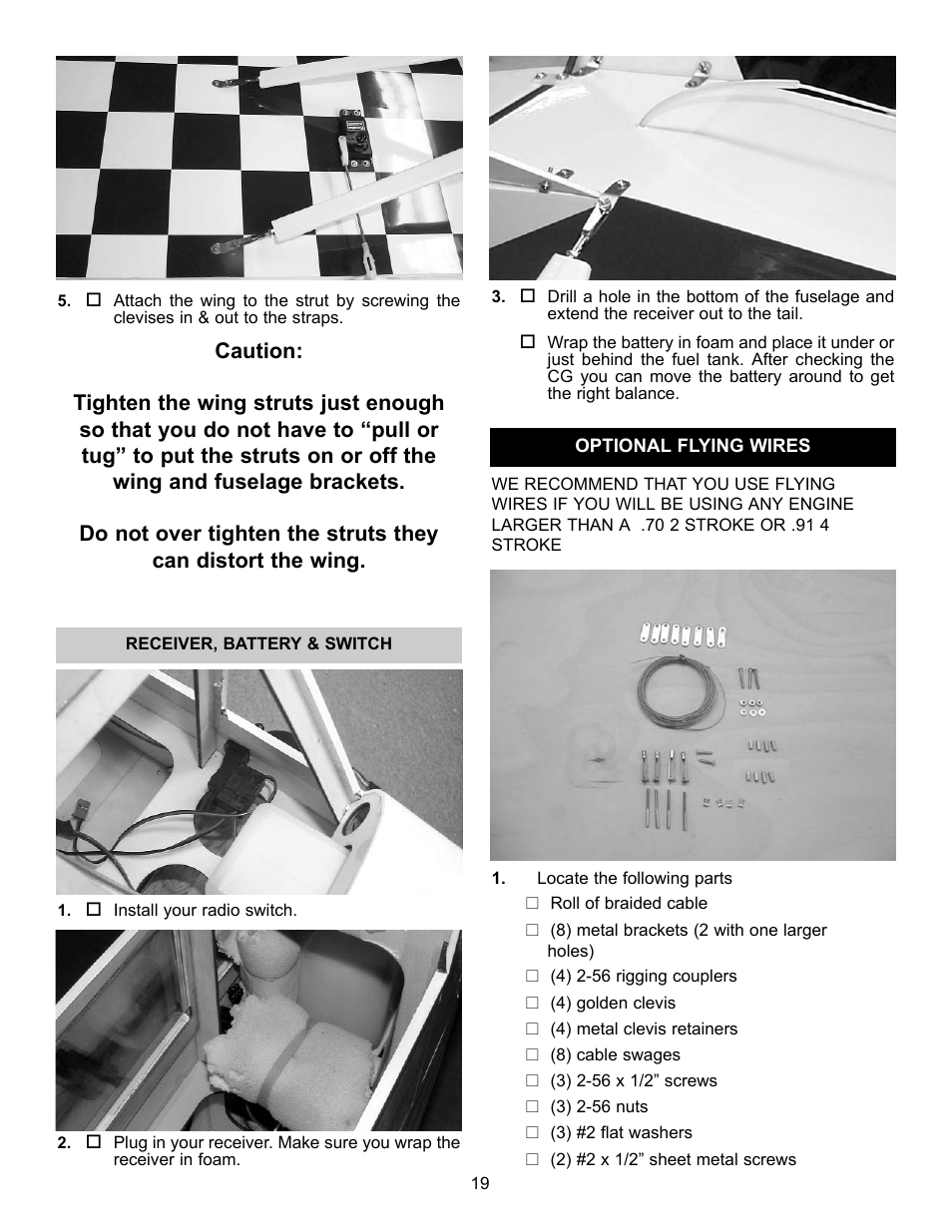 Carl Goldberg GBGA1064 User Manual | Page 19 / 24
