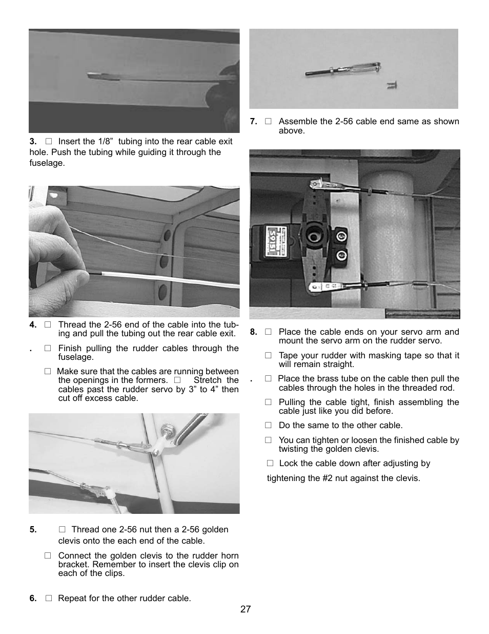 Carl Goldberg GBGA1088 User Manual | Page 27 / 30