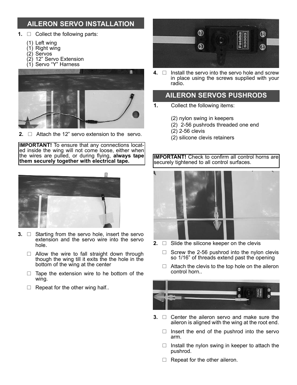 Carl Goldberg GBGA1058 User Manual | Page 4 / 9