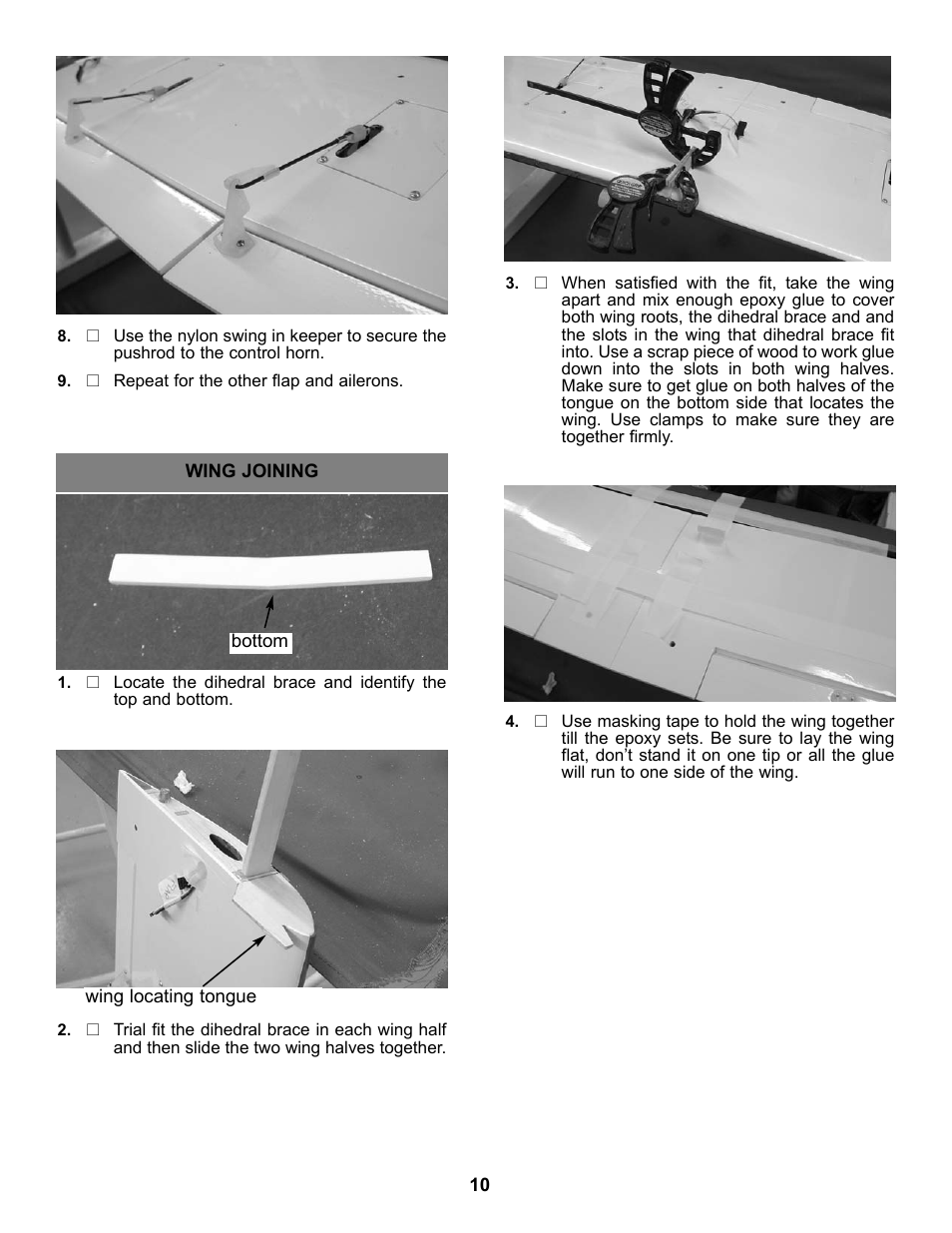 Carl Goldberg GBGA1092 User Manual | Page 10 / 24