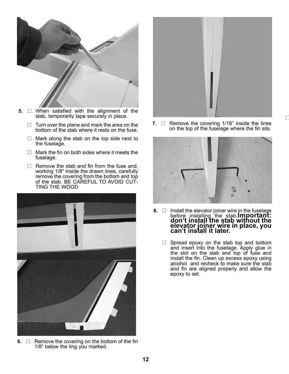 Carl Goldberg GBGA1092 User Manual | Page 12 / 24