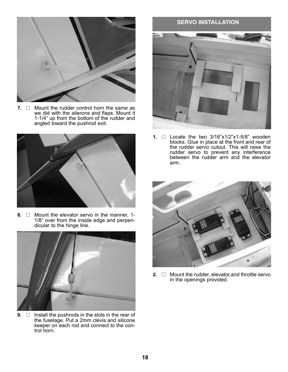 Carl Goldberg GBGA1092 User Manual | Page 18 / 24