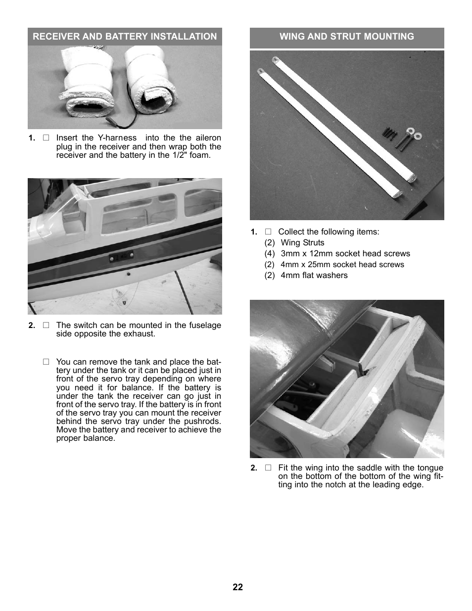 Carl Goldberg GBGA1092 User Manual | Page 22 / 24