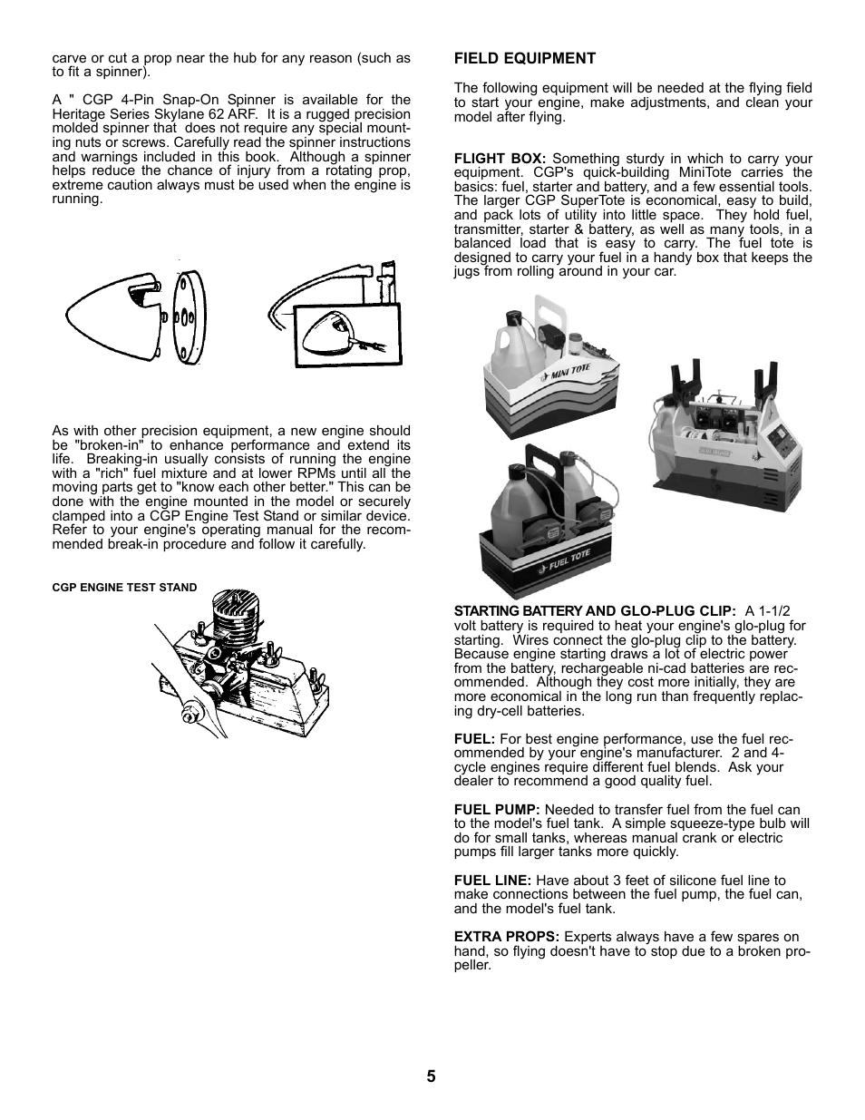 Carl Goldberg GBGA1092 User Manual | Page 5 / 24