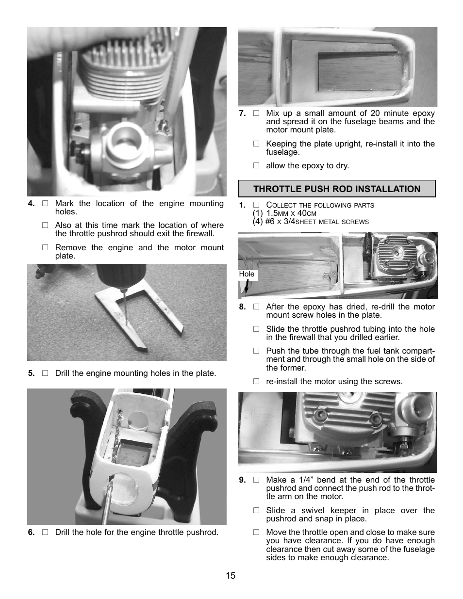 Carl Goldberg GBGA1085 User Manual | Page 15 / 19