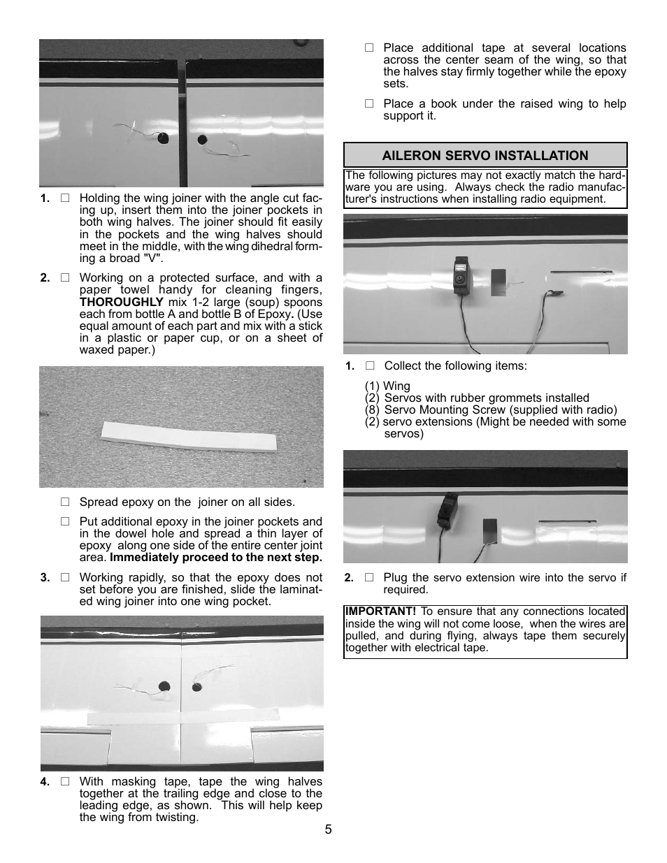 Carl Goldberg GBGA1085 User Manual | Page 5 / 19