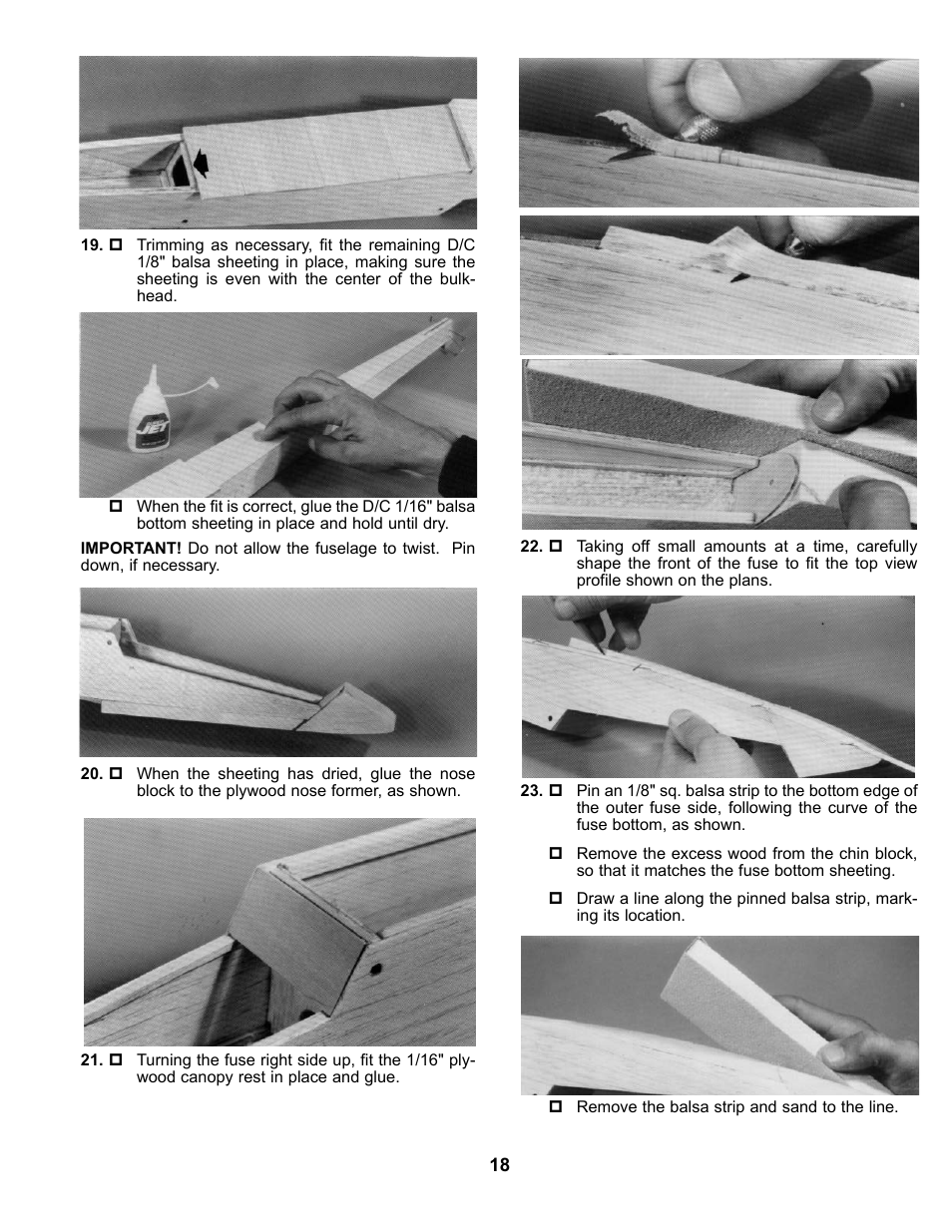 Carl Goldberg GBGA0059 User Manual | Page 18 / 32