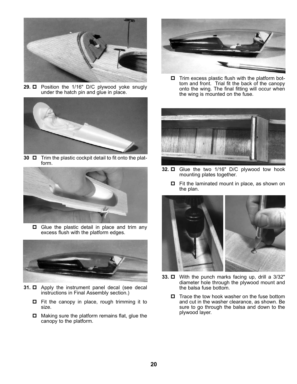 Carl Goldberg GBGA0059 User Manual | Page 20 / 32