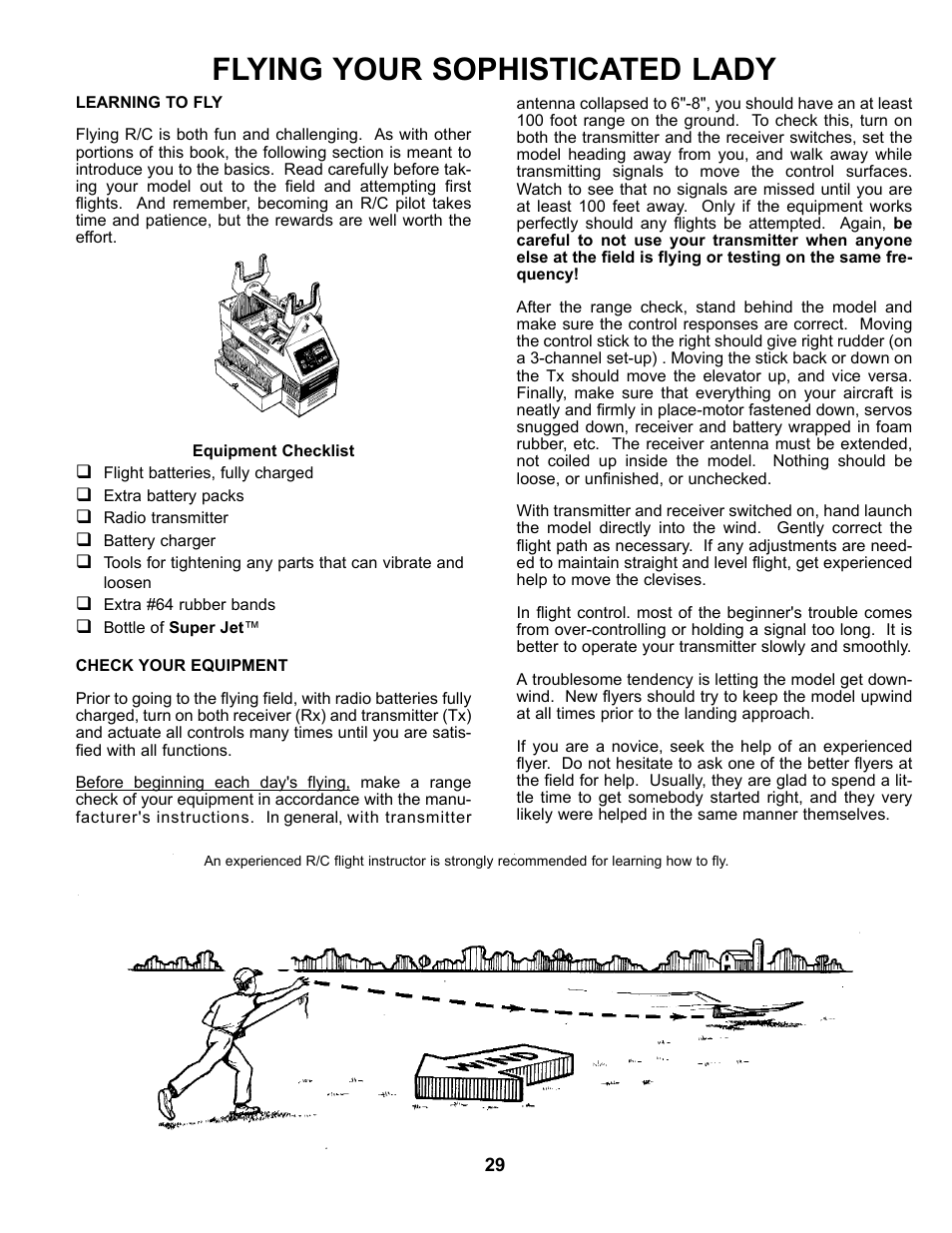 Flying your sophisticated lady | Carl Goldberg GBGA0059 User Manual | Page 29 / 32