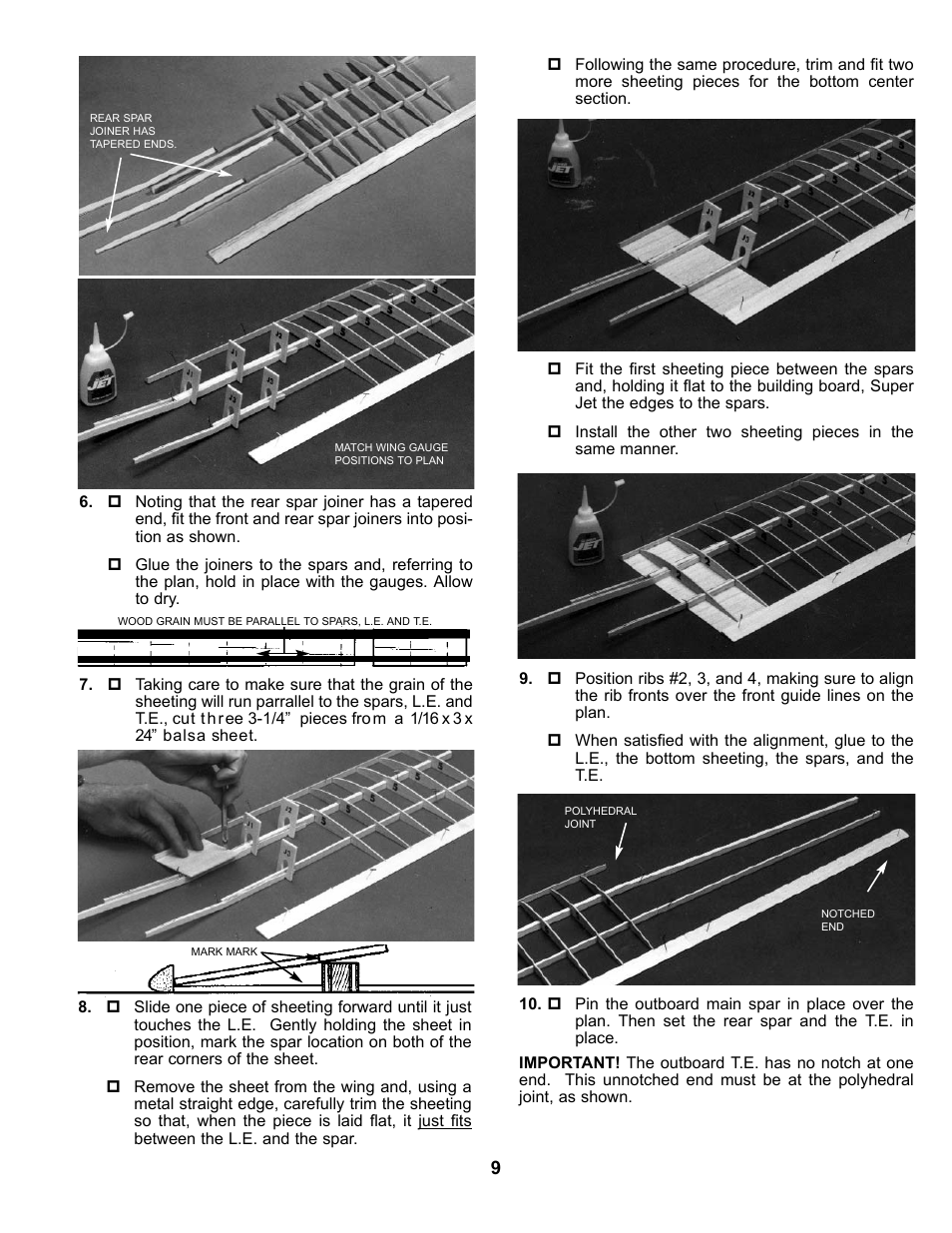 Carl Goldberg GBGA0059 User Manual | Page 9 / 32
