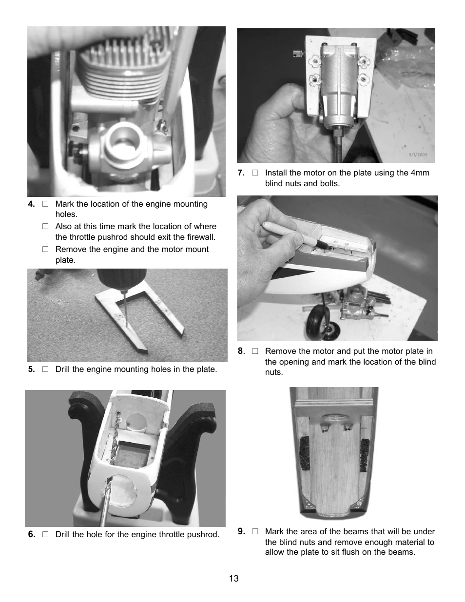 Carl Goldberg GPMA1967 Sr. Falcon ARF User Manual | Page 13 / 21