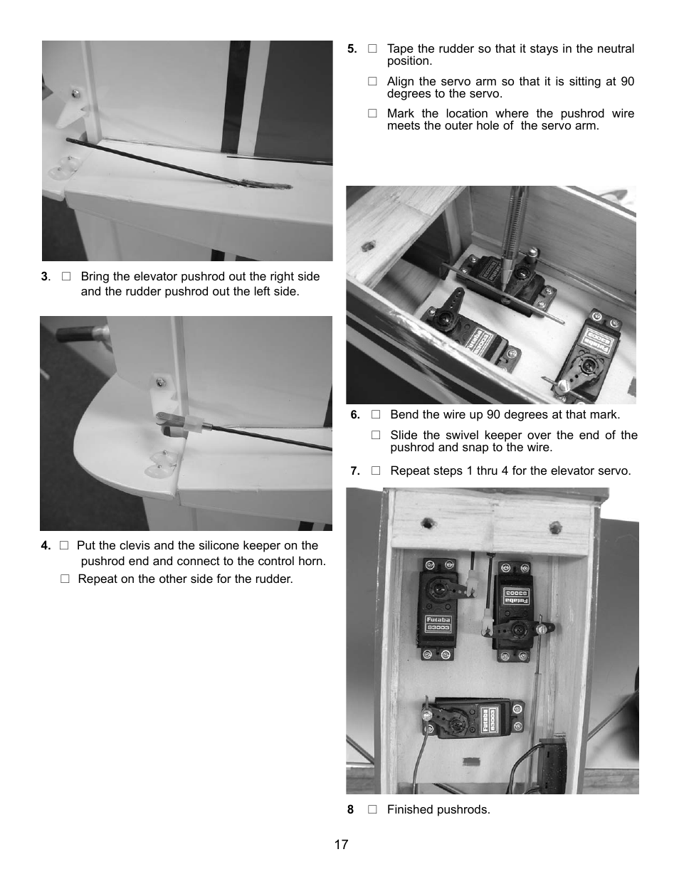 Carl Goldberg GPMA1967 Sr. Falcon ARF User Manual | Page 17 / 21