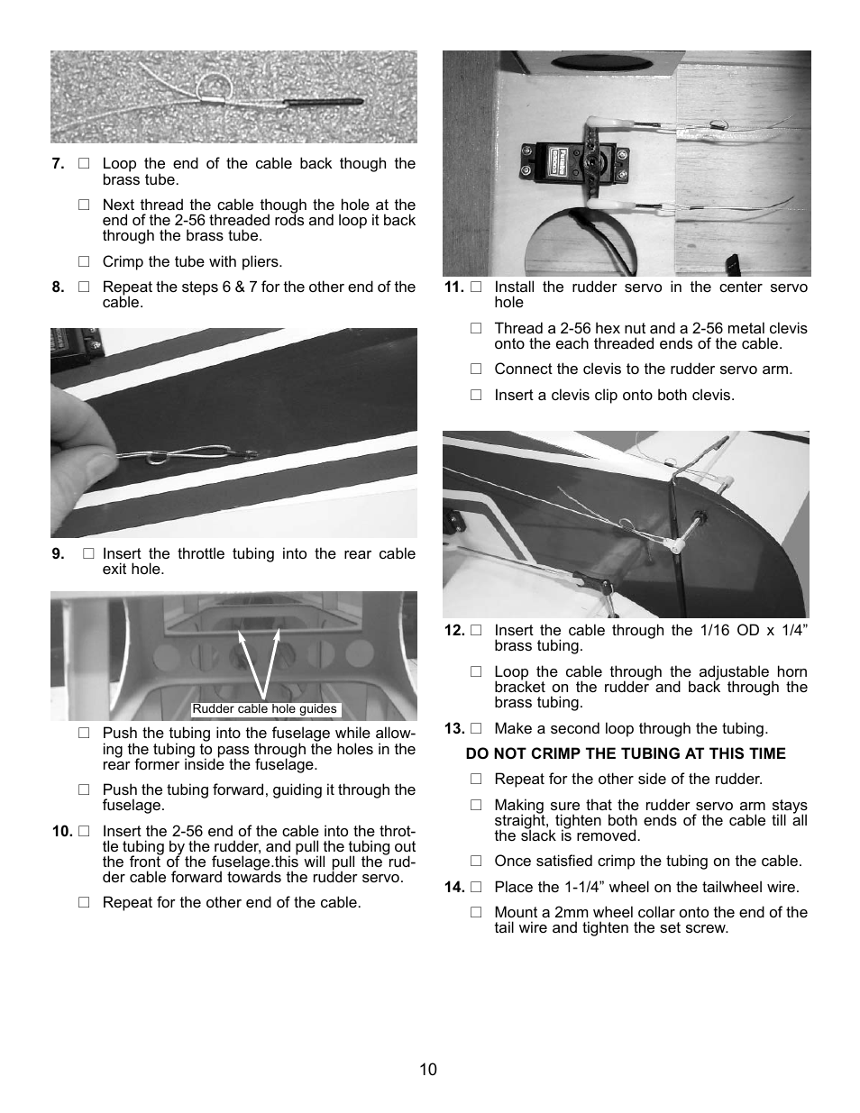 Carl Goldberg GBGA1089 User Manual | Page 10 / 19