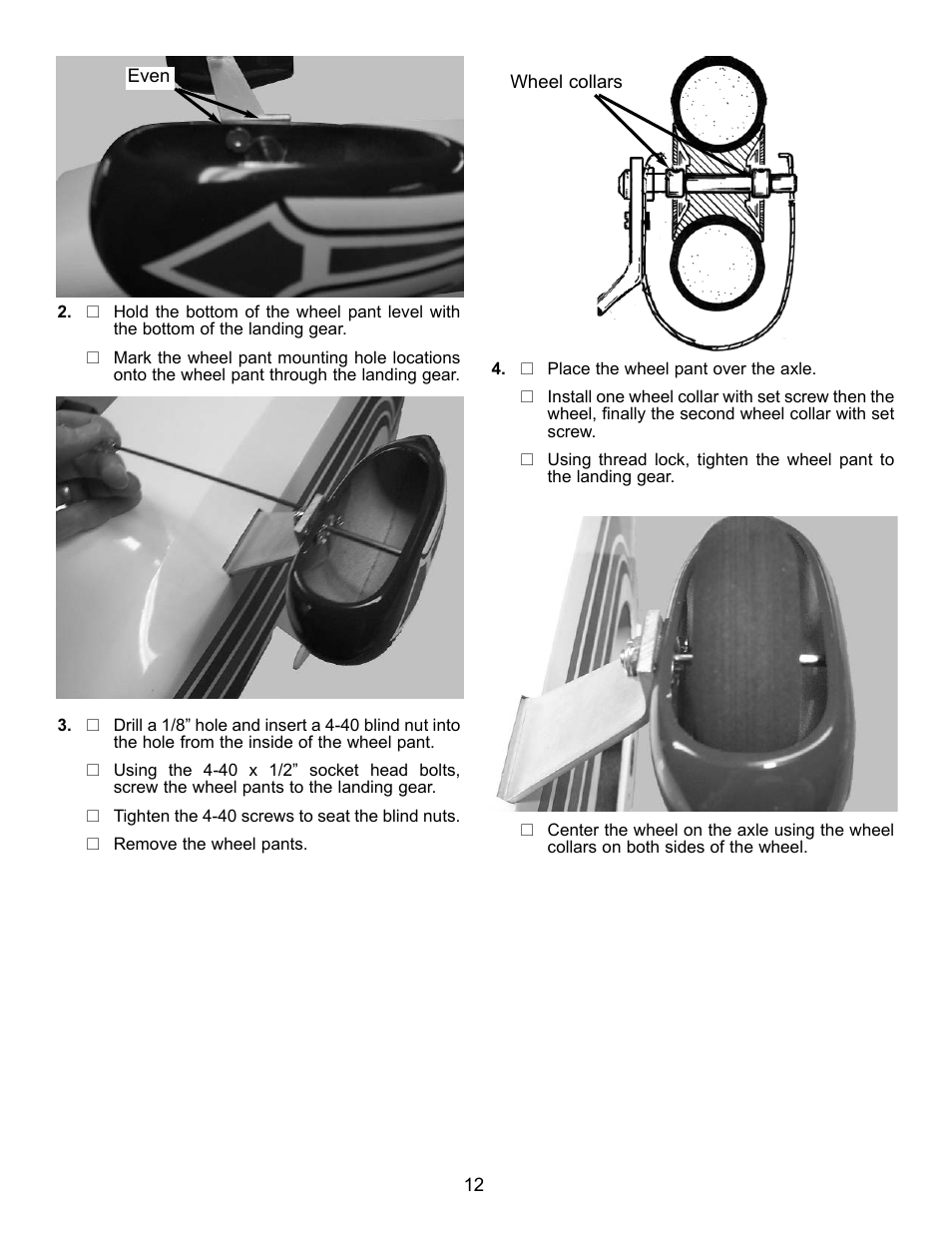 Carl Goldberg GBGA1089 User Manual | Page 12 / 19