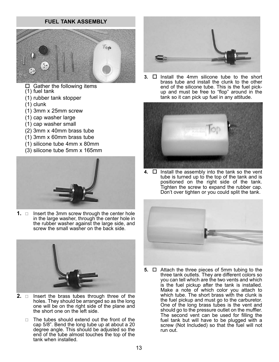 Carl Goldberg GBGA1089 User Manual | Page 13 / 19