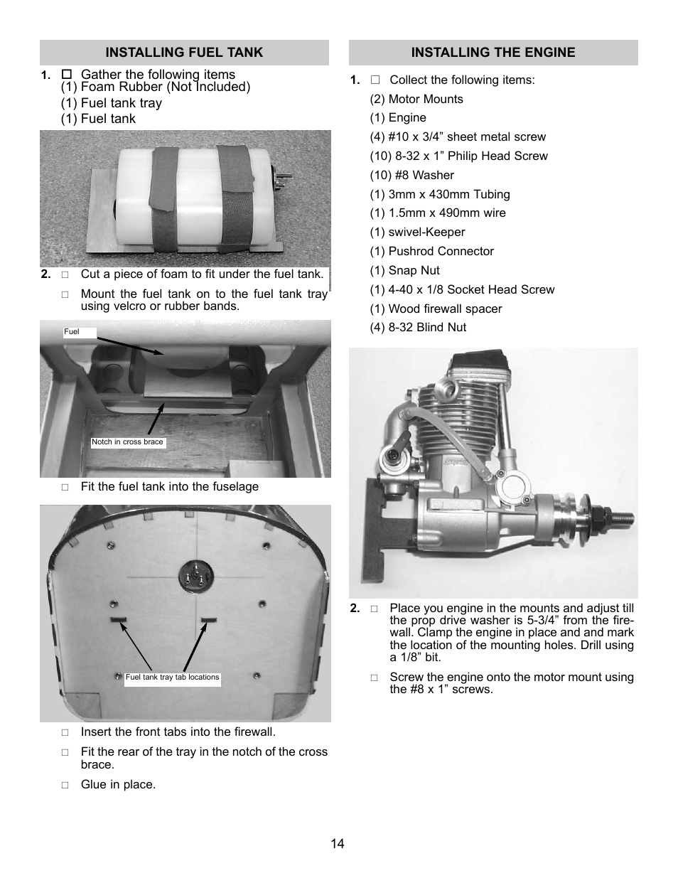 Carl Goldberg GBGA1089 User Manual | Page 14 / 19