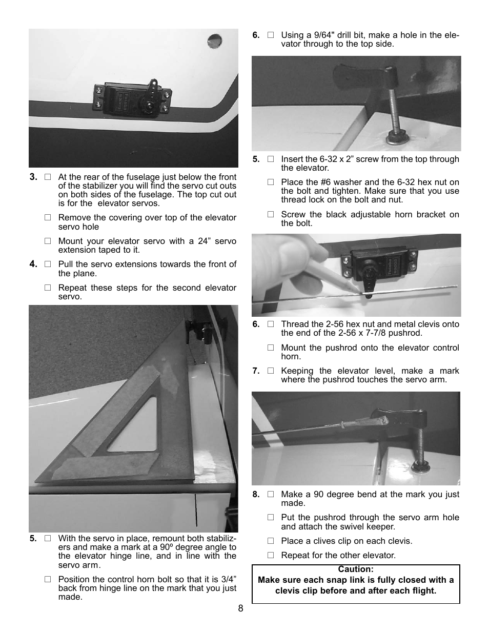 Carl Goldberg GBGA1089 User Manual | Page 8 / 19