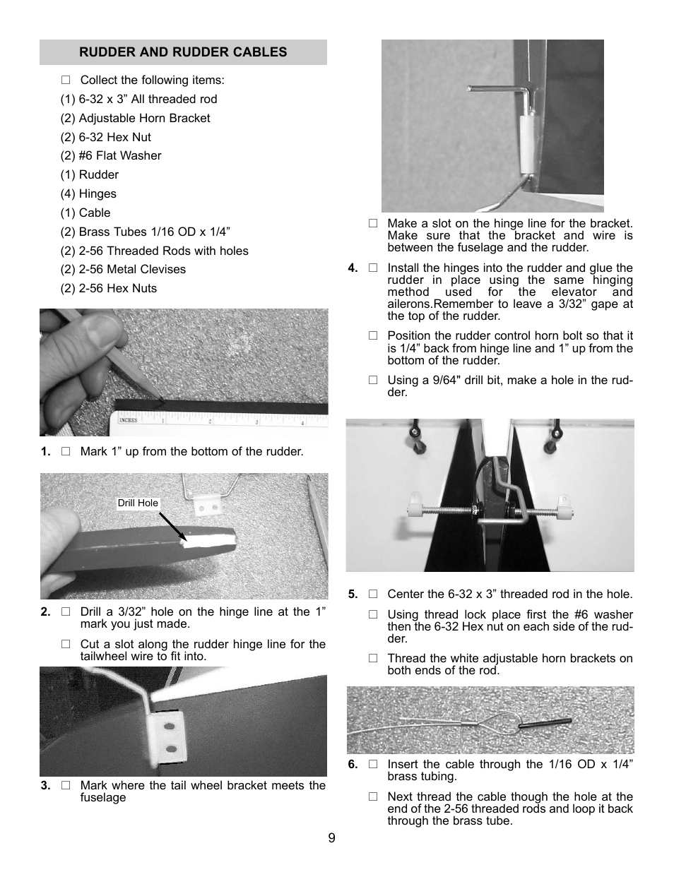 Carl Goldberg GBGA1089 User Manual | Page 9 / 19