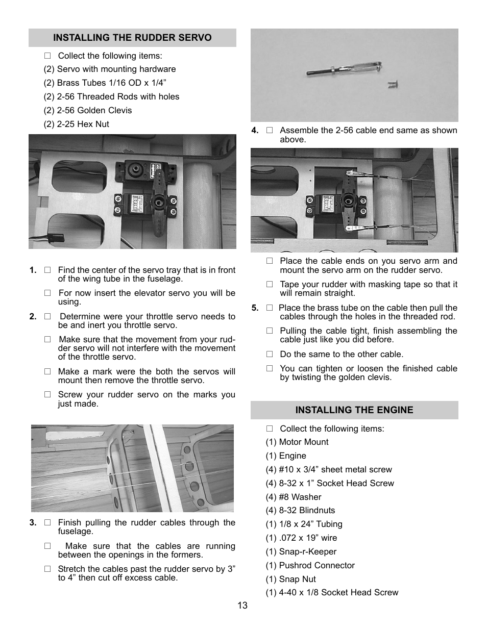 Carl Goldberg GBGA1067 User Manual | Page 13 / 19