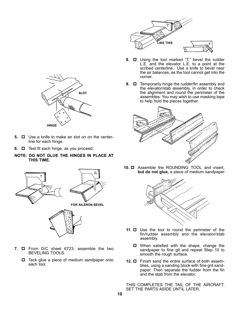 Carl Goldberg GBGA0067 User Manual | Page 10 / 39