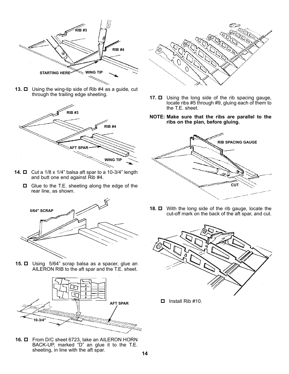 Carl Goldberg GBGA0067 User Manual | Page 14 / 39