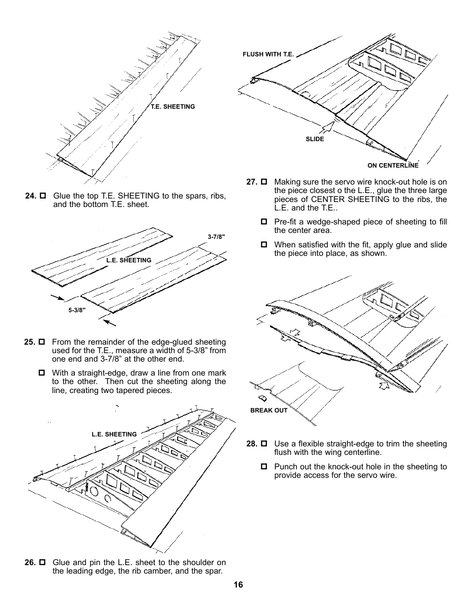 Carl Goldberg GBGA0067 User Manual | Page 16 / 39