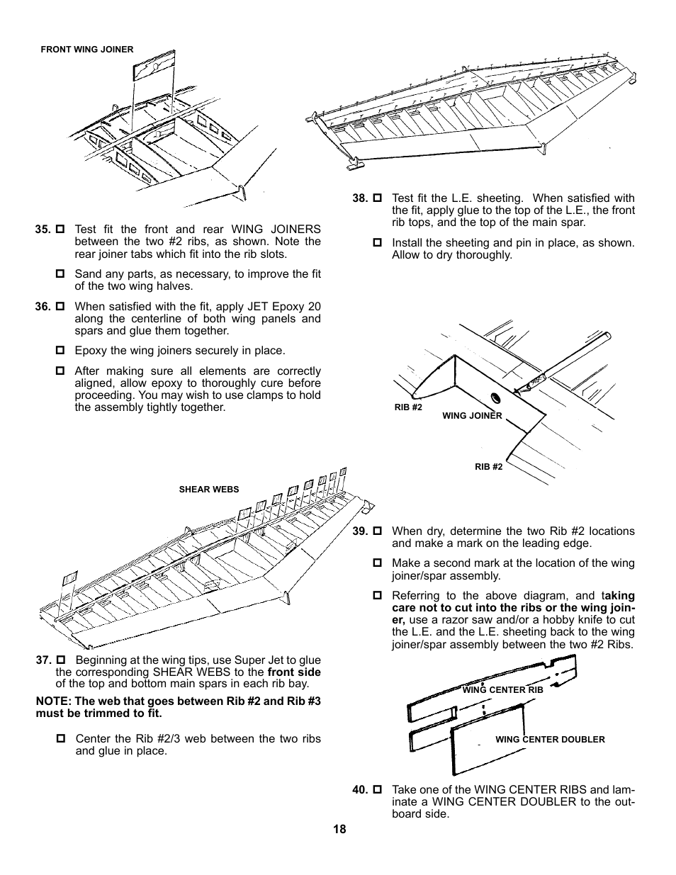 Carl Goldberg GBGA0067 User Manual | Page 18 / 39