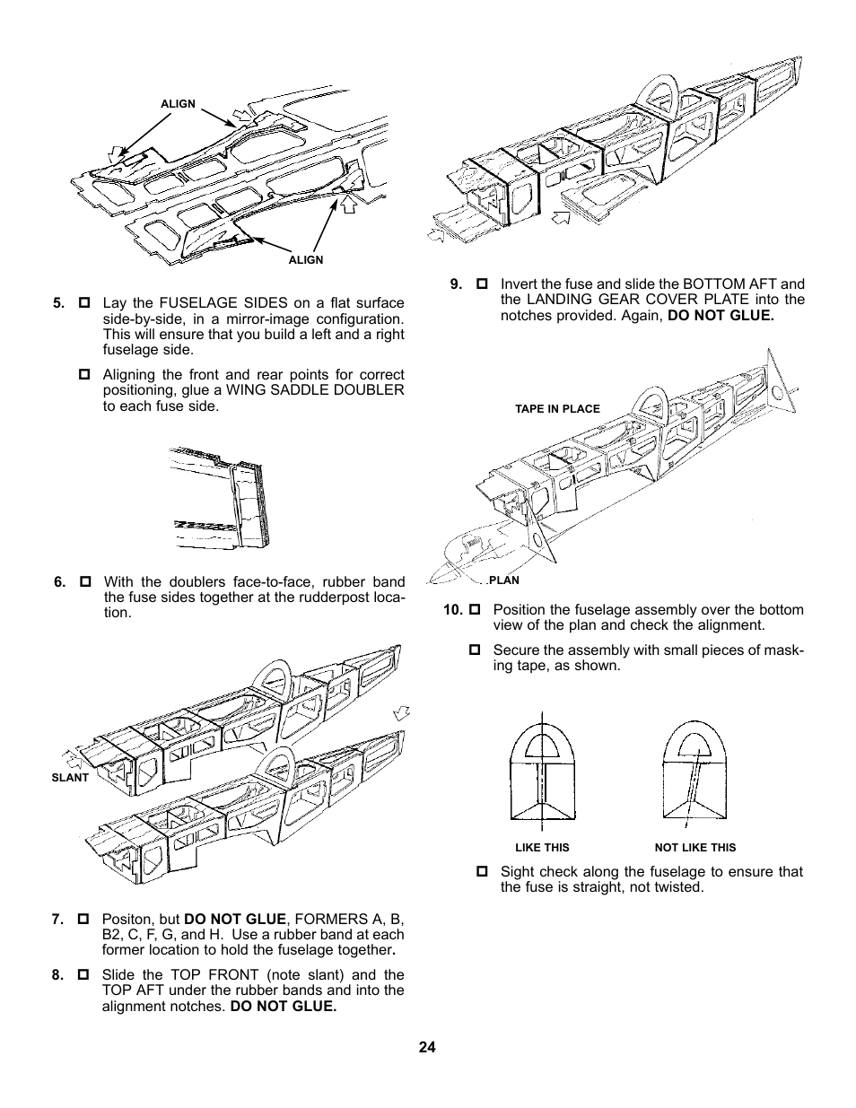 Carl Goldberg GBGA0067 User Manual | Page 24 / 39