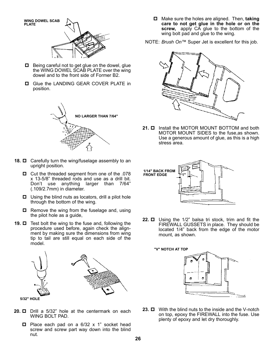 Carl Goldberg GBGA0067 User Manual | Page 26 / 39