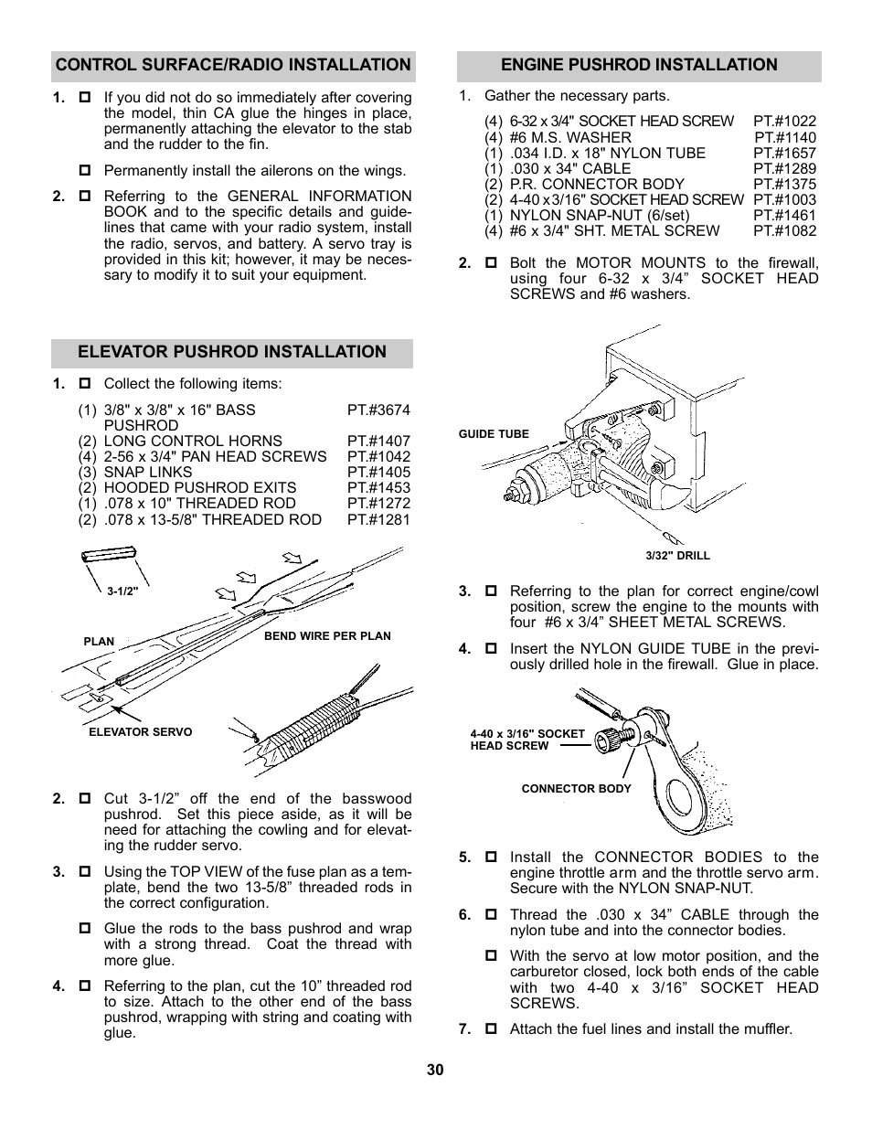 Carl Goldberg GBGA0067 User Manual | Page 30 / 39