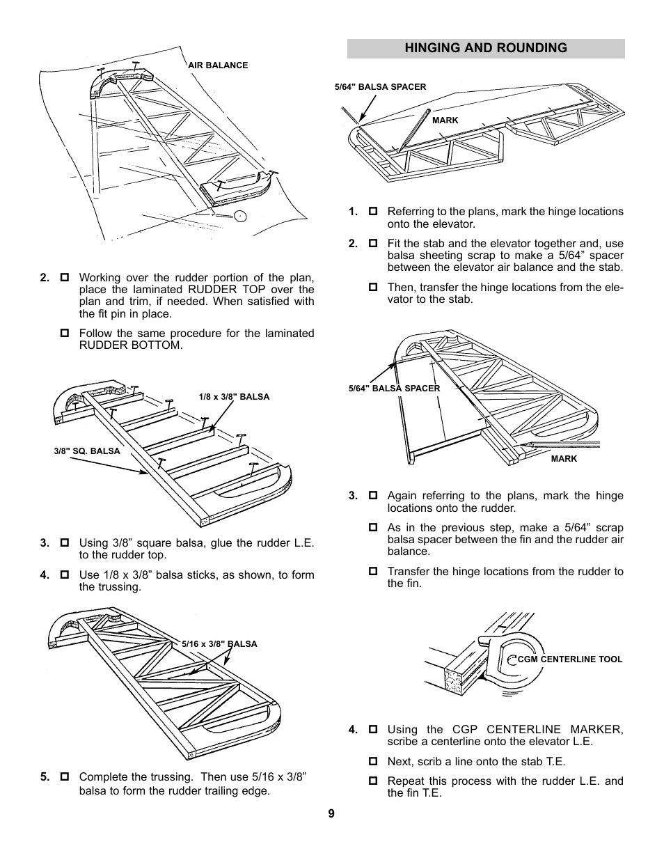 Carl Goldberg GBGA0067 User Manual | Page 9 / 39