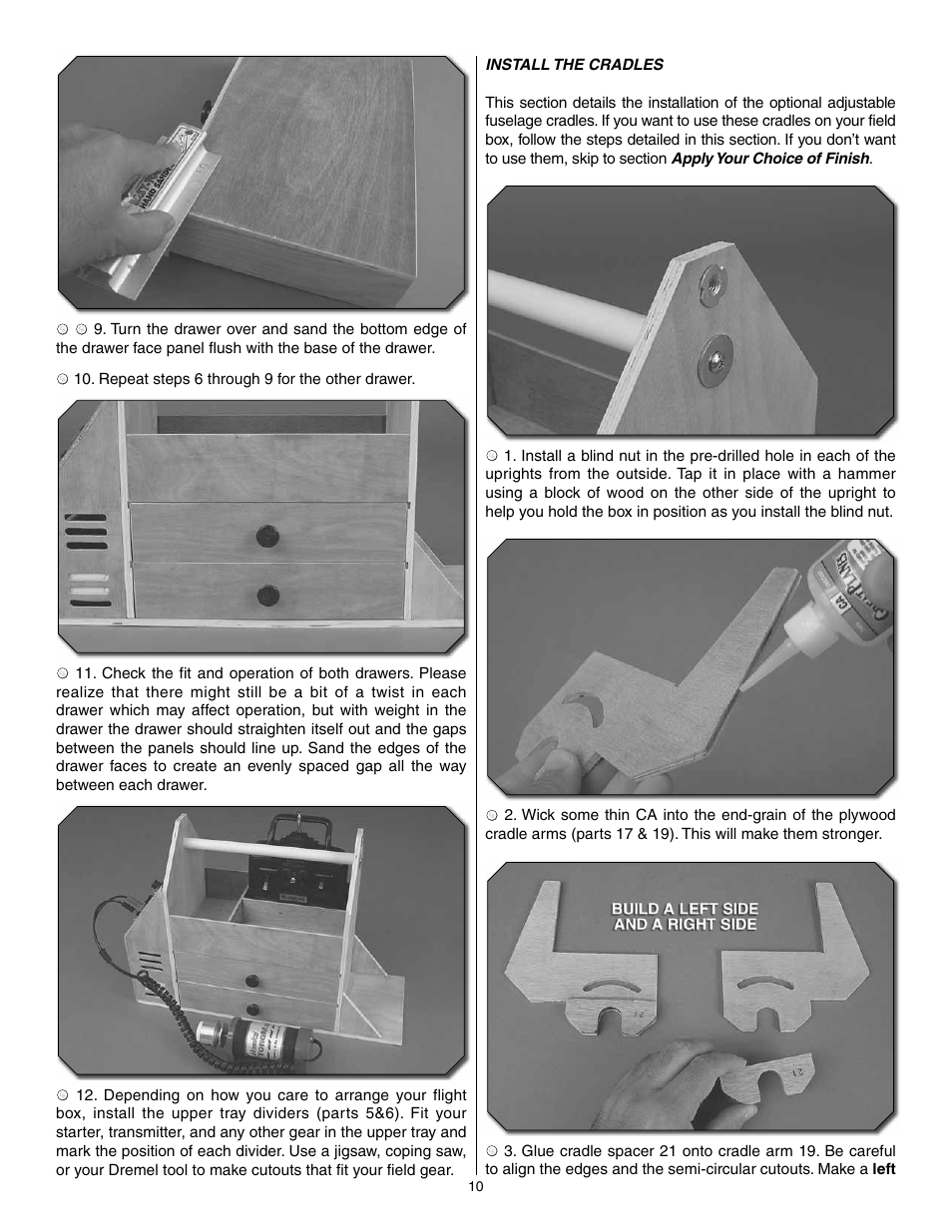 Carl Goldberg GBGP0102 User Manual | Page 10 / 16