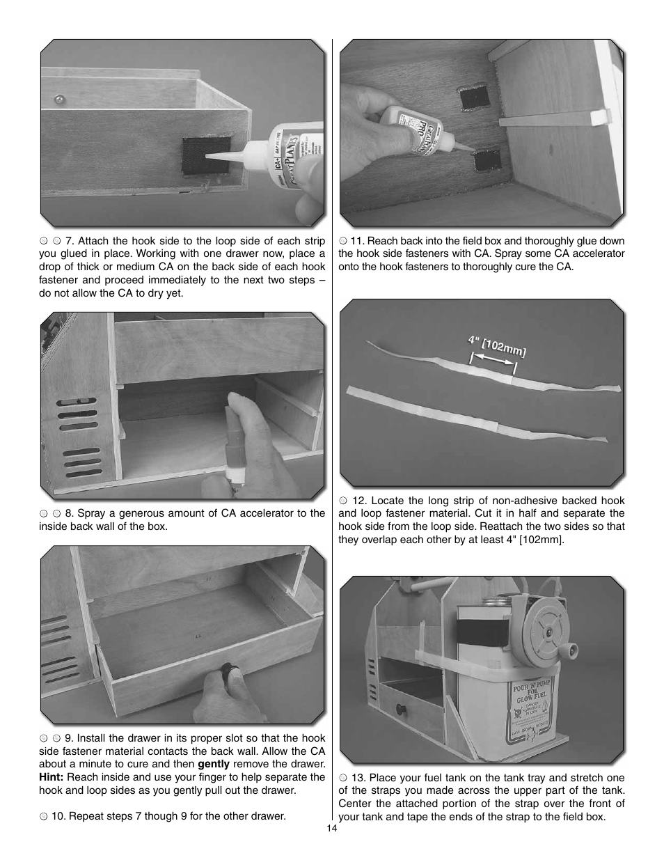 Carl Goldberg GBGP0102 User Manual | Page 14 / 16