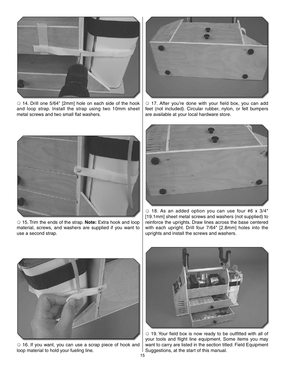 Carl Goldberg GBGP0102 User Manual | Page 15 / 16